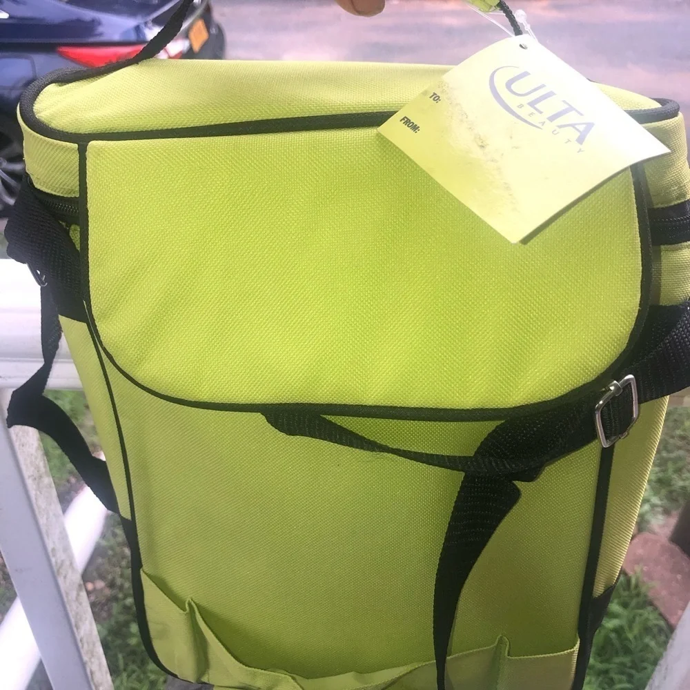 Ulta beauty green thermal bag